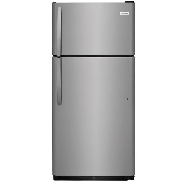 Frigidaire LFTR1832TF 18 cu. ft. Top-Freezer Refrigerator in EasyCare Stainless Steel